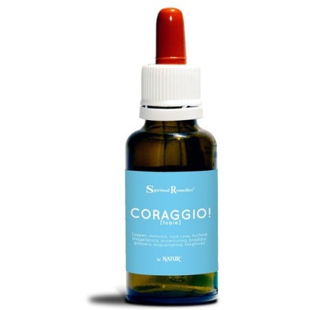 Coraggio Natur Mix gocce fiori di bach 30 Ml