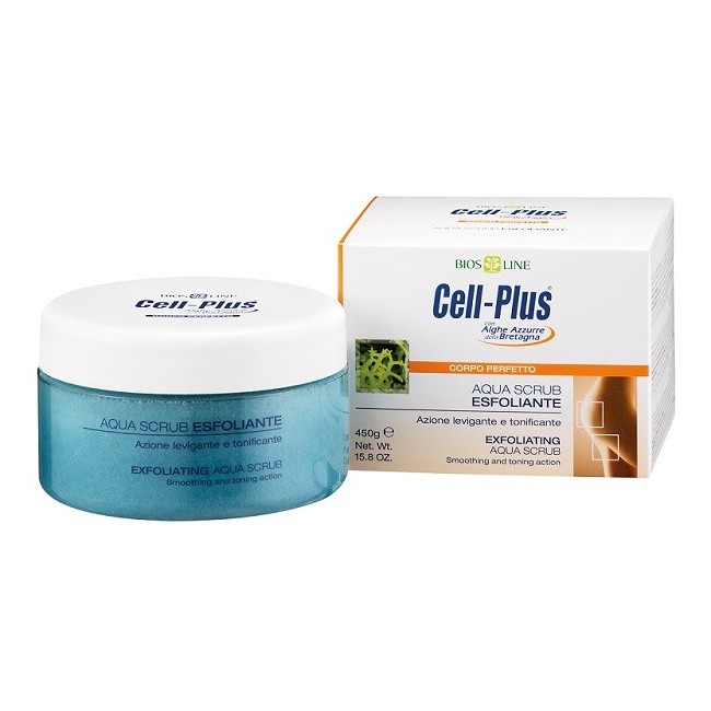 Bios Line Cell Plus Aqua Scrub Esfoliante Sali Marini 450 G