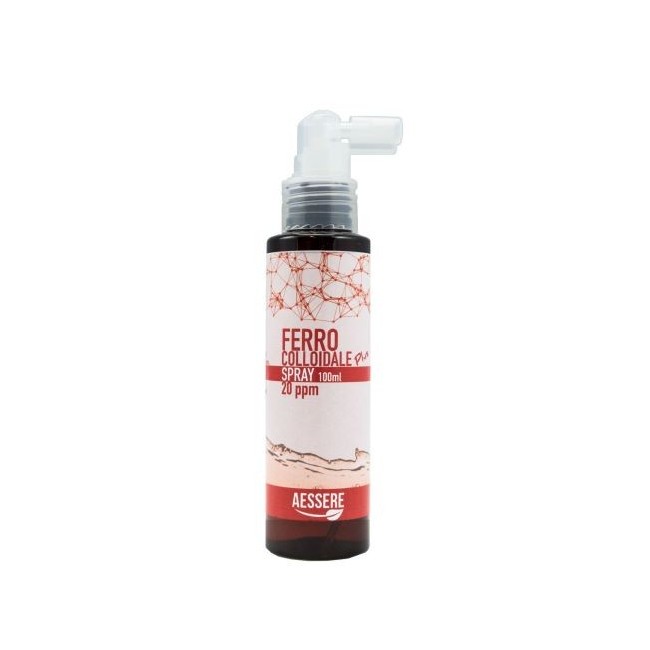 Aessere Ferro Colloidale Plus integratore Spray 20ppm 100 Ml