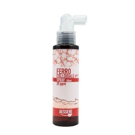 Aessere Ferro Colloidale Plus integratore Spray 20ppm 100 Ml