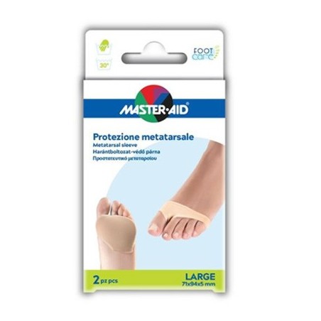 Master-aid Protezione Metatarso In Tessuto Elastico E Gel L 1 Paio