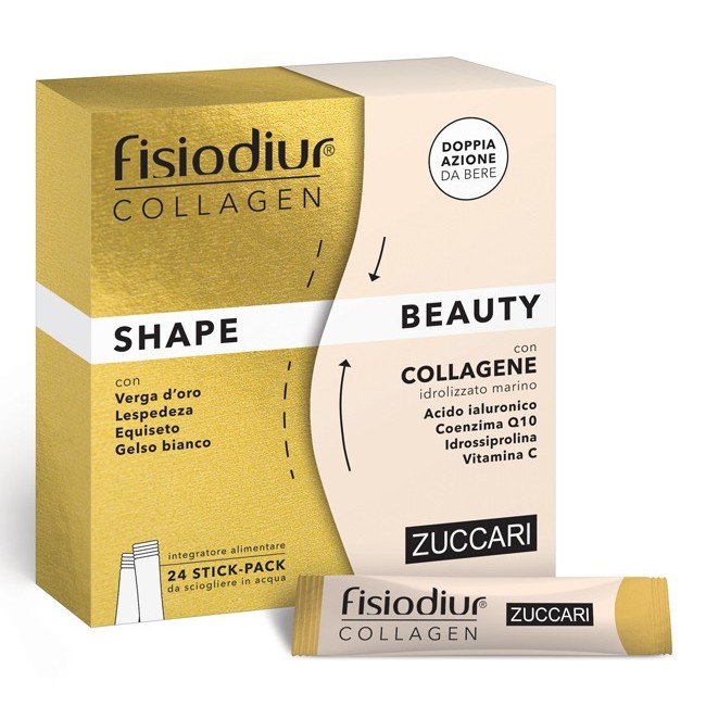 Zuccari Fisiodiur Collagen integratore 24 Stickpack Da 5 G