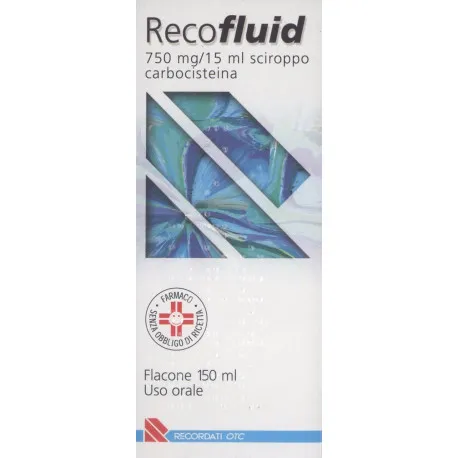 Recordati Recofluid Sciroppo Mucolitico 150ml 750mg - Para-Farmacia  Bosciaclub