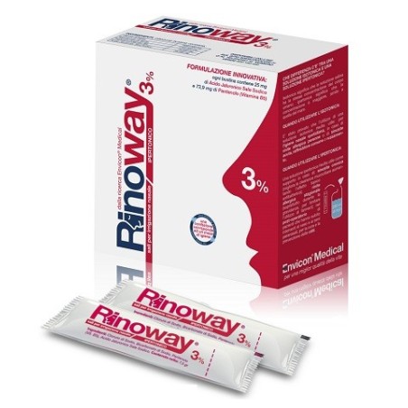 Envicon Medical Rinoway 3% Sali Ipertonici 30 Bustine