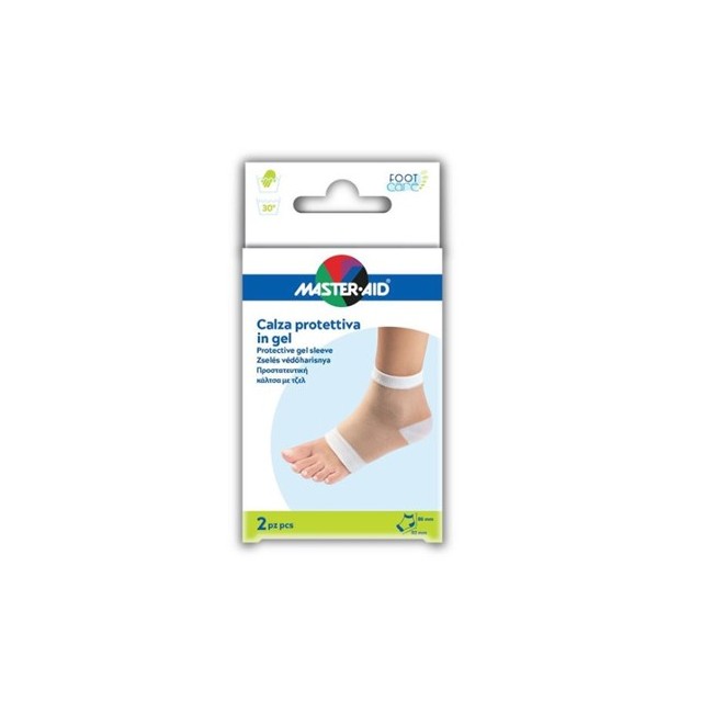 Master-aid Calza Con Protezione Idratante In Gel 2 Pezzi