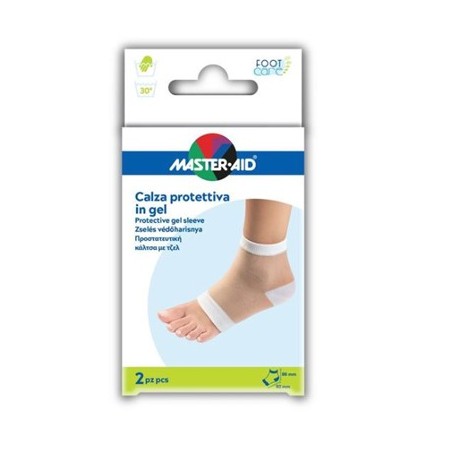 Master-aid Calza Con Protezione Idratante In Gel 2 Pezzi