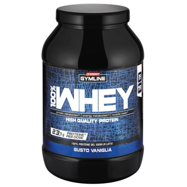 Enervit Gymline 100% Whey Concentrate Vaniglia Integratore 900 G