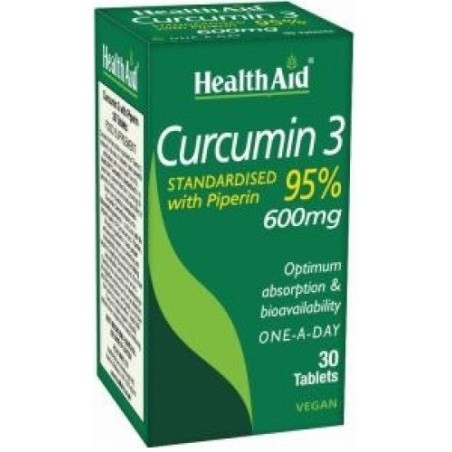 Healthaid Italia Curcumin 3 integratore 30 Compresse