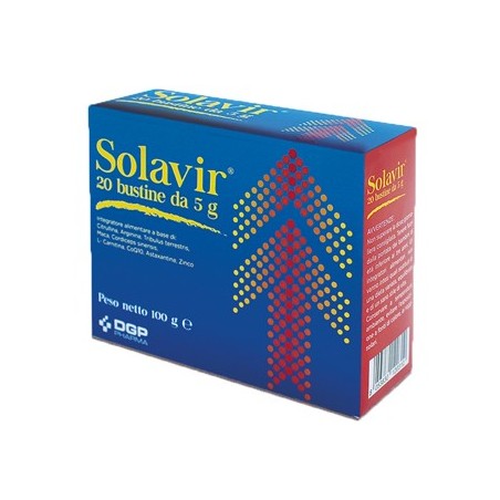 Dgp Pharma Solavir 20 Bustine integratore per le difese