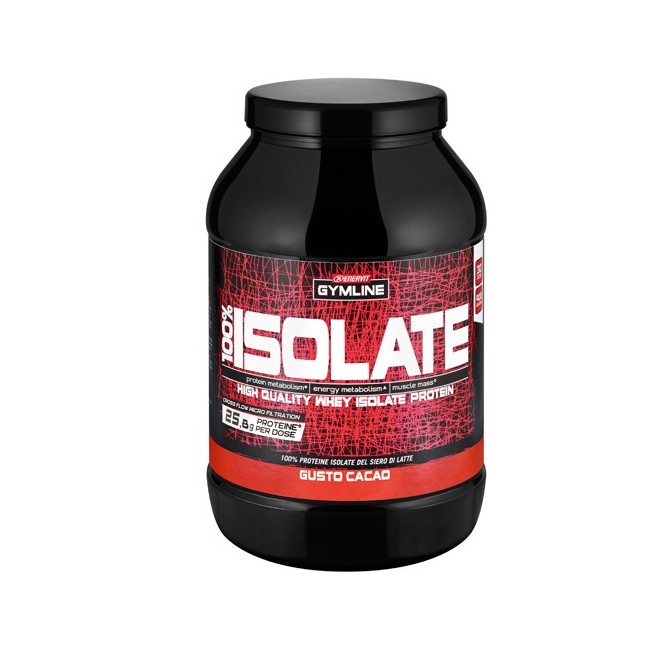 Enervit Gymline 100% Whey Isolate Cacao 900 G