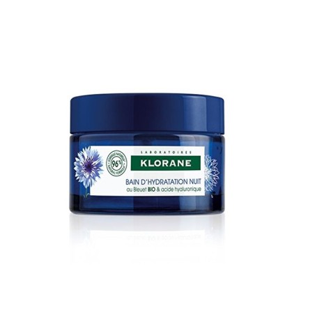 Klorane Crema Idratante Notte Fiordaliso Acido Ialuronico 50 Ml