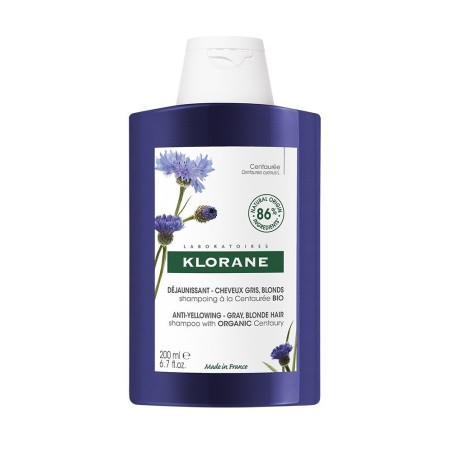 Klorane shampoo centaurea per capelli bianchi 200ml