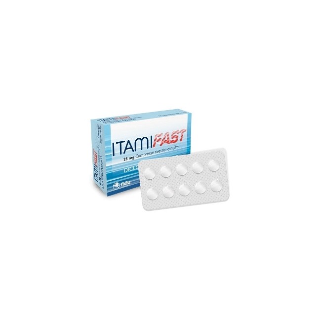 Itamifast*10 Compresse 25mg