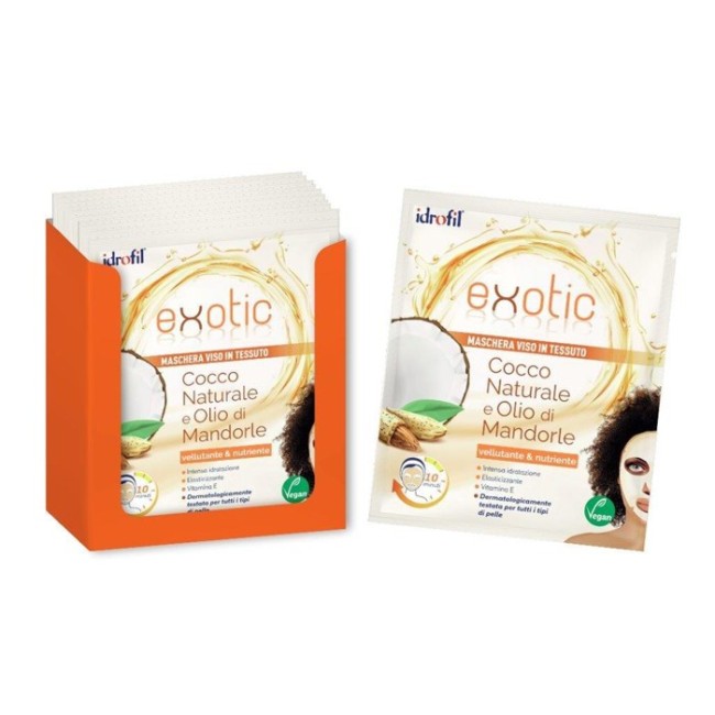 Idrofil Maschera Viso Tessuto Exotic 1 pezzo