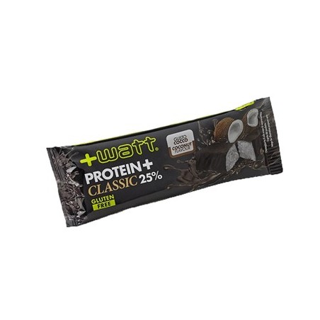 + Watt Protein+ Barretta Proteica Cocco e cioccolato fondente 40 G