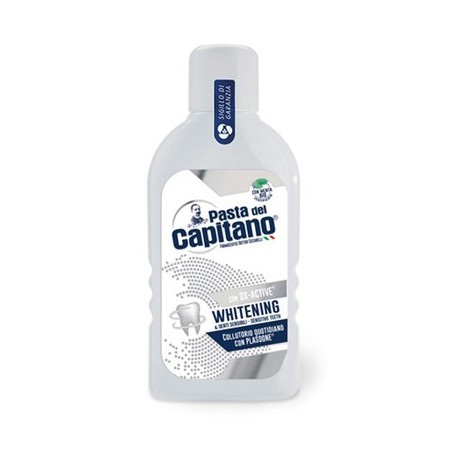 Pasta del capitano Collutorio Whitening Denti Sensibili 400 Ml