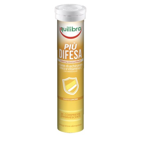 Equilibra Piu' Difesa Gusto Limone 20 Compresse Effervescenti