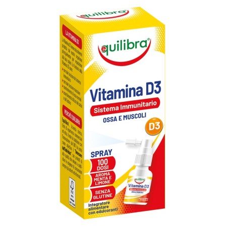 Equilibra Vitamina D3 Sistema Immunitario Ossa E Muscoli 13 Ml