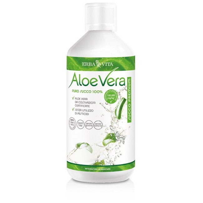 Erba Vita Group Aloe Vera Puro Succo 500 Ml