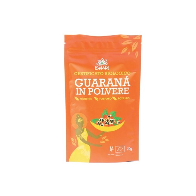 Erbavoglio Production Guarana' Polvere Bio 70 G