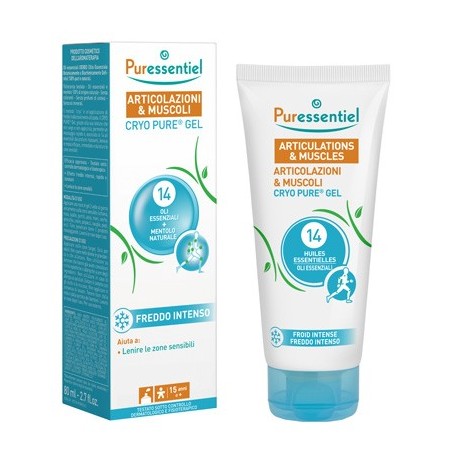 Puressentiel Pure Cryo Gel rilassante e lenitivo 80 Ml