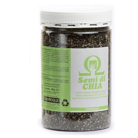 Erbavoglio Production Chia Semi barattolo 450 G