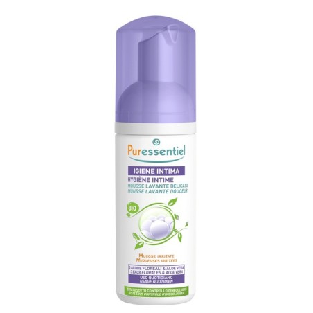 Puressentiel Mousse Igiene Intima con acque floreali 150 Ml