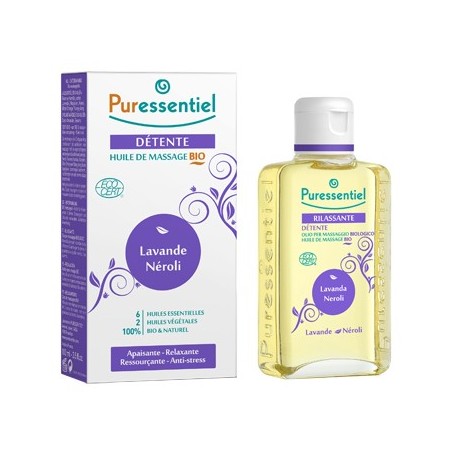 Puressentiel Olio Massaggio Bio Rilassante 100 ml