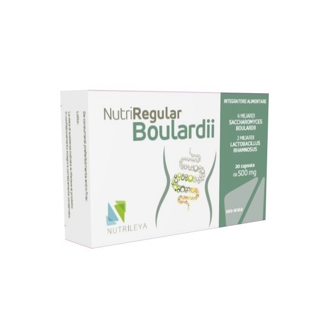 Nutrileya Nutriregular Boulardii 20 Capsule integratore di probiotici