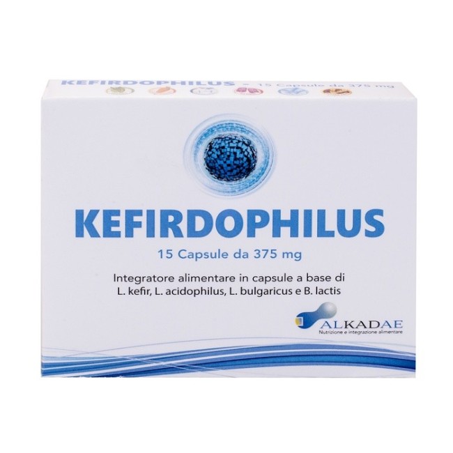 Alkadae Kefirdophilus 15 Capsule integratore di probiotici