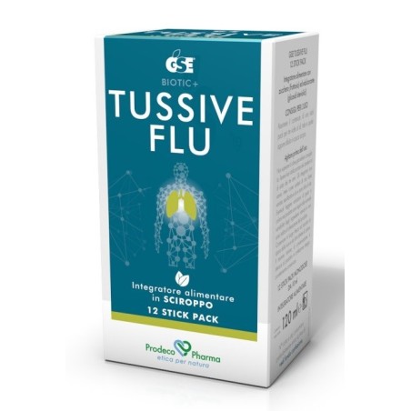 Prodeco Pharma Gse Tussive Flu integratore 12 Stickpack