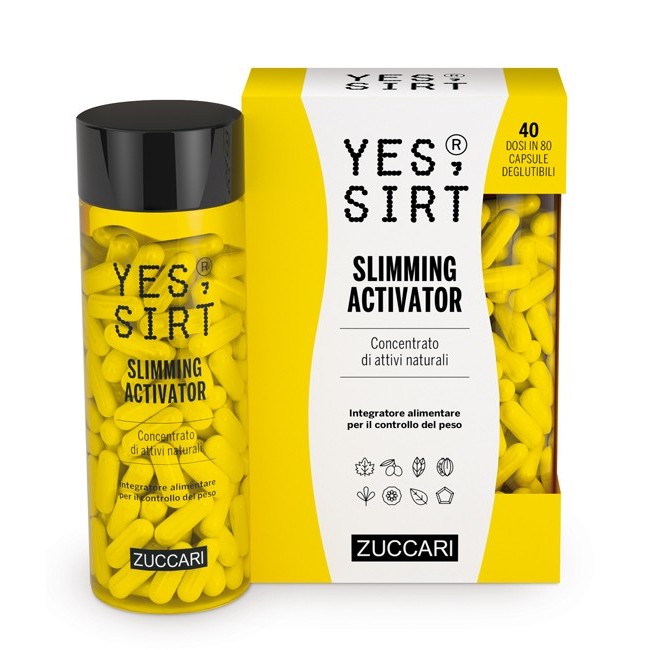 Zuccari Yes Sirt Slimming Activator 80 Capsule 300mg