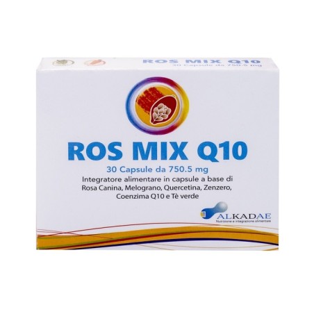 Alkadae Ros Mix Q10 30 Capsule integratore antiossidante