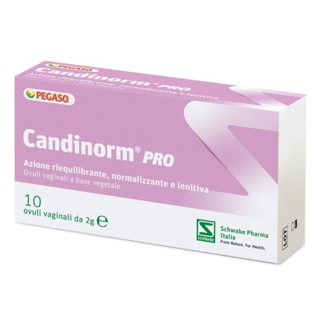 Schwabe Pharma Italia Candinorm Pro 10 Ovuli Vaginali