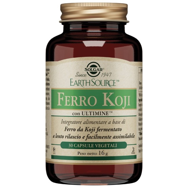 Solgar Ferro Koji integratore 30 Capsule Vegetali