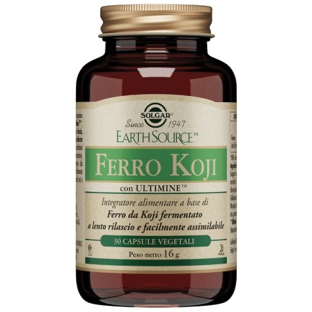 Solgar Ferro Koji integratore 30 Capsule Vegetali