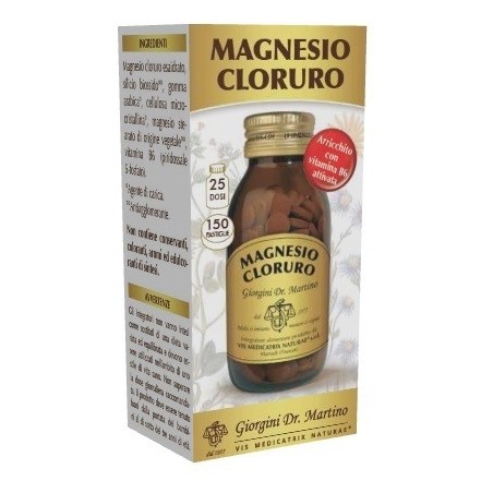 Dr. Giorgini Ser-vis Magnesio Cloruro integratore 150 Pastiglie