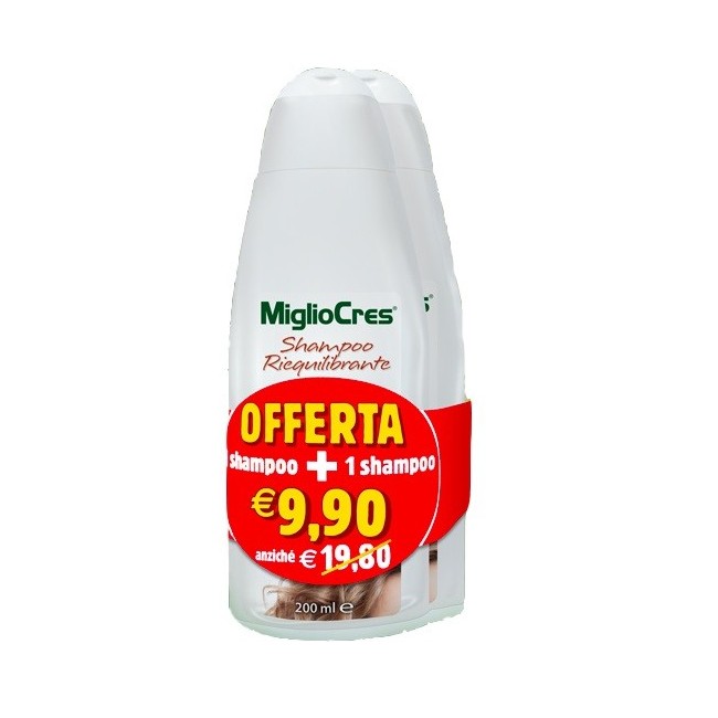 F&f Migliocres Shampoo Riequilibrante Bipack 200 Ml