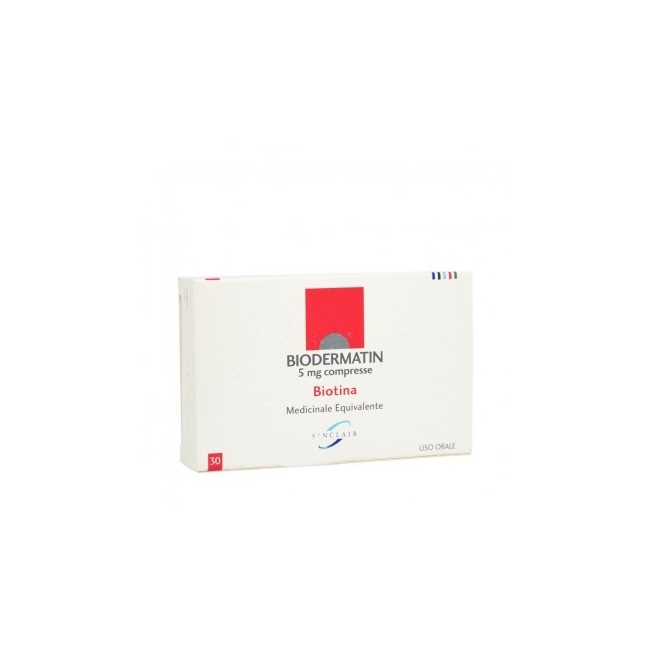 Biodermatin* 30 Compresse 5mg