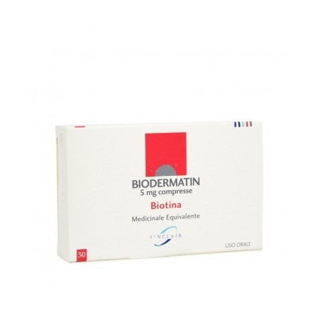 Biodermatin* 30 Compresse 5mg