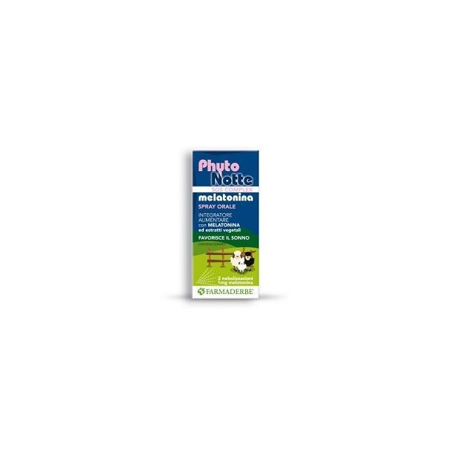 Farmaderbe Phytonotte Melatonina Sos Complex Spray 30 Ml