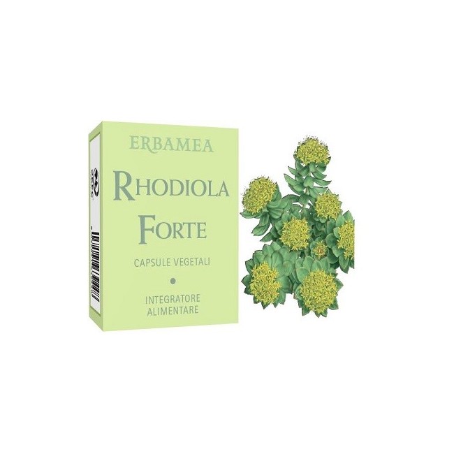 Erbamea Rhodiola Forte integratore 24 Capsule