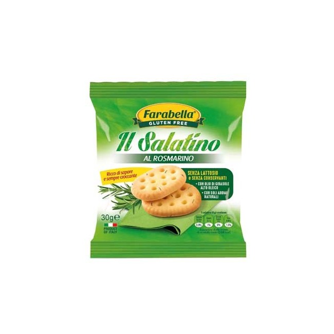 Bioalimenta Farabella Il Salatino Rosmarino senza glutine 30 G