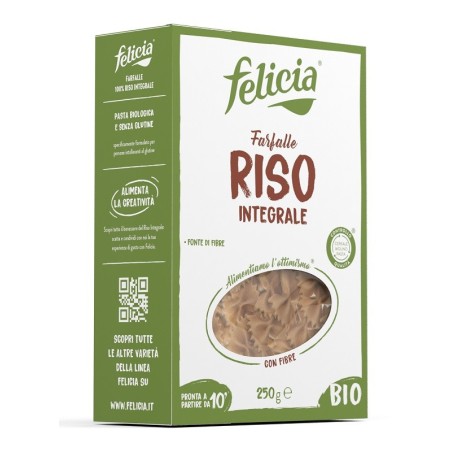 Andriani Felicia Farfalle Riso Integrale biologico 250 G