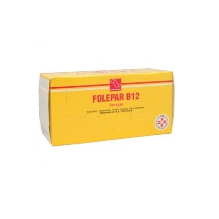 Folepar B12*10 Flaconcini Sciroppo 12g