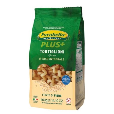 Bioalimenta Farabella Tortiglioni Riso Integrale 400 G