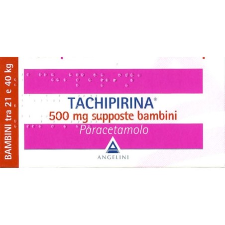 Tachipirina* Bambini 10 Supposte 500mg