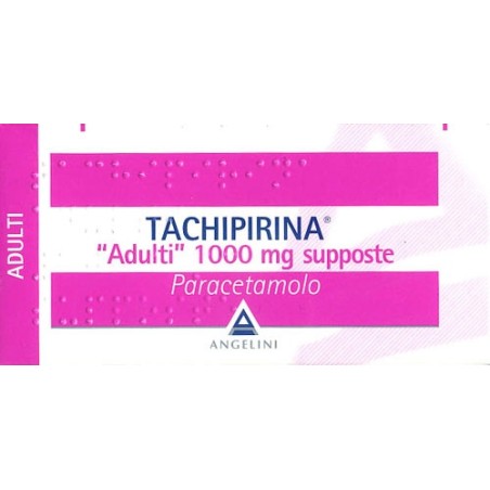 Tachipirina*adulti 10 Supposte 1000mg