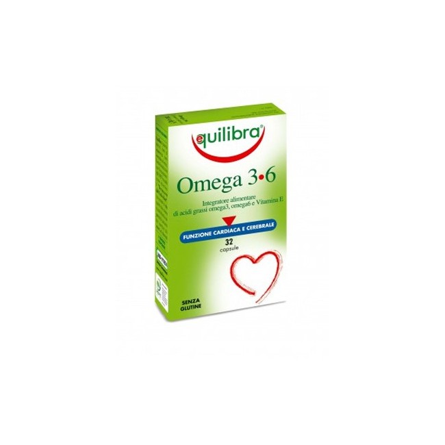 Equilibra Omega 3-6 integratore 32 Capsule