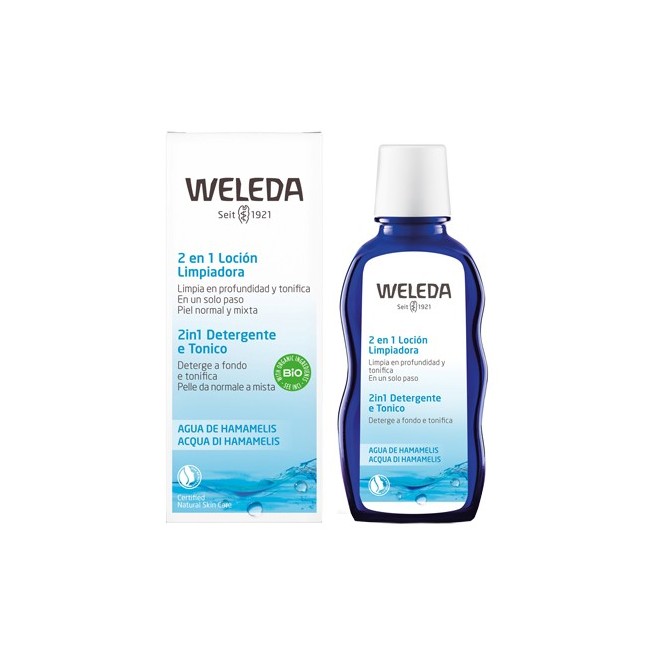 Weleda Italia 2in1 Latte&tonico detergente e tonificante 100 Ml